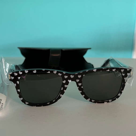 NWT Saint Laurent Sunglasses with Sparkling Heat Design - Picture 2 of 5